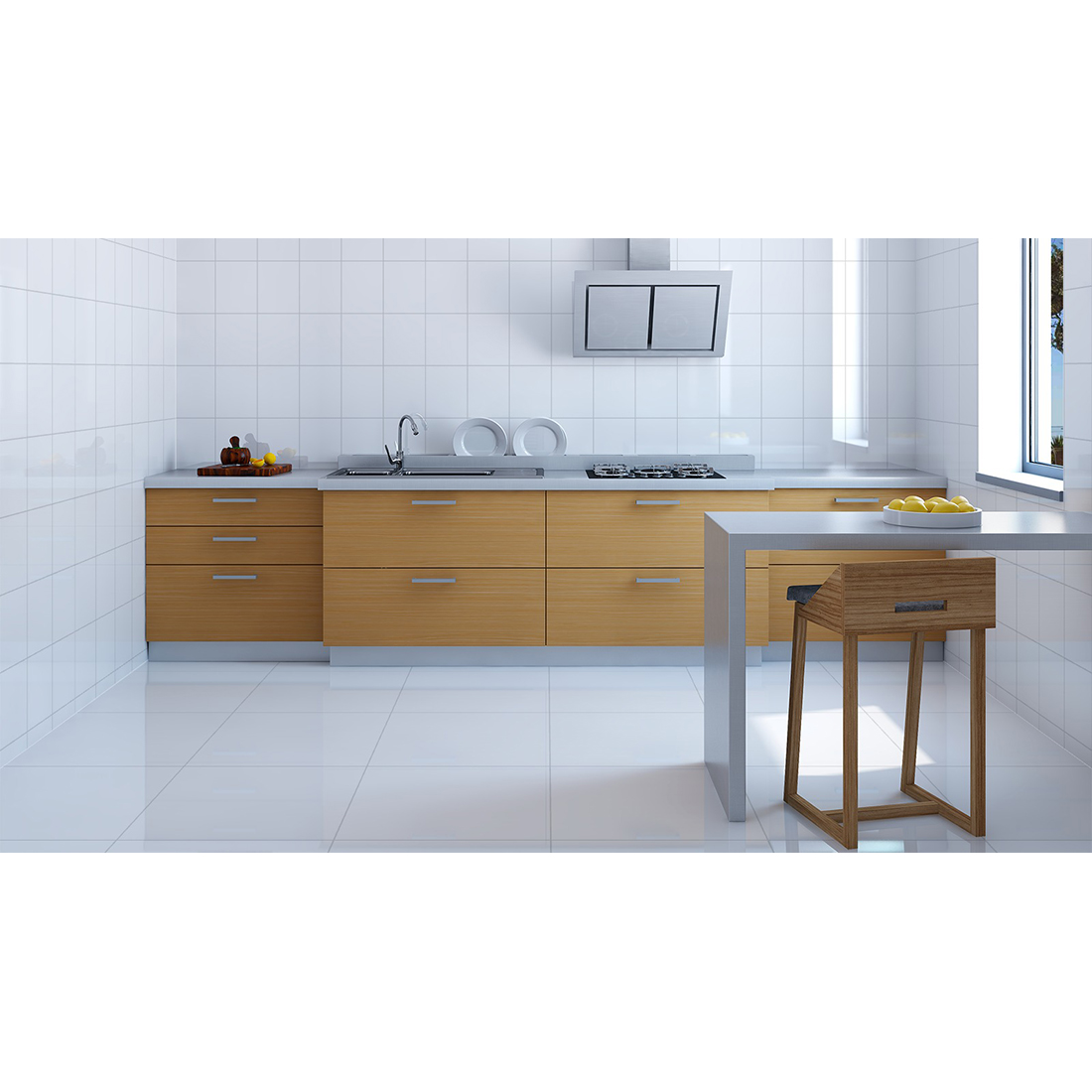 Non Rec Whitek 20×25 White Matt Flat Non Rec – Bargain House