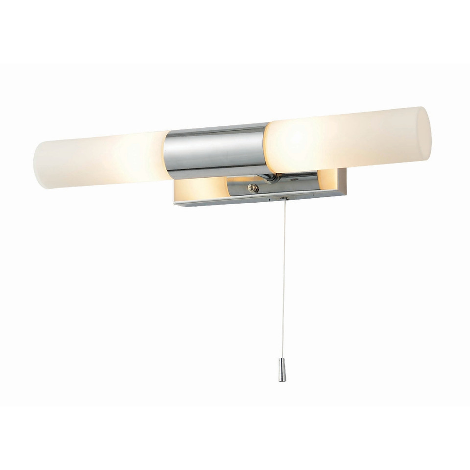 Forum Spa Aries Helsinki Polished Chrome 360mm 2 Lamp Wall Light - SPA-PR-12744