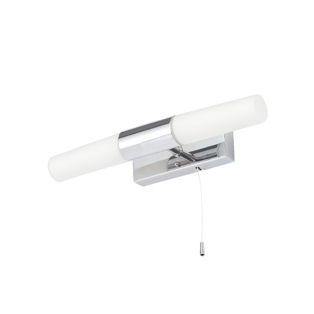 Forum Spa Aries Helsinki Polished Chrome 360mm 2 Lamp Wall Light - SPA-PR-12744 - Image 2