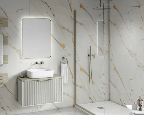 QMBM02-900-Decorwall-Maxi-Panel-Bianco-Gold-Shower-Panel-Scene-1