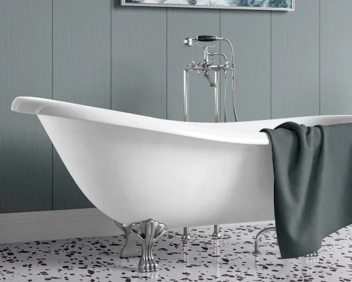 QMBS24-Decorwall-Elegance-Abstract-Soft-Blue-Situ-Bathroom-3-Freestanding-Bath